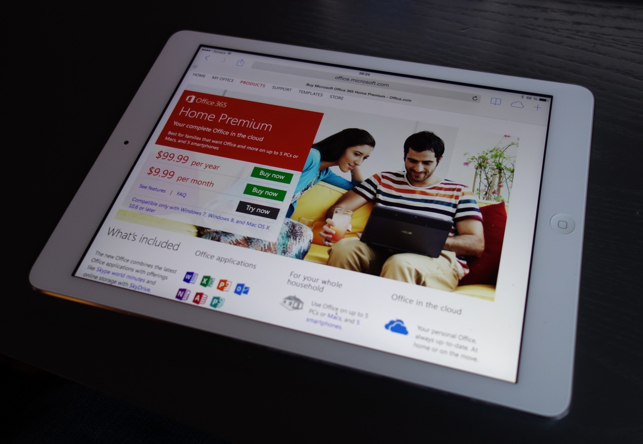 IPhoneBlog de Office MS iPad