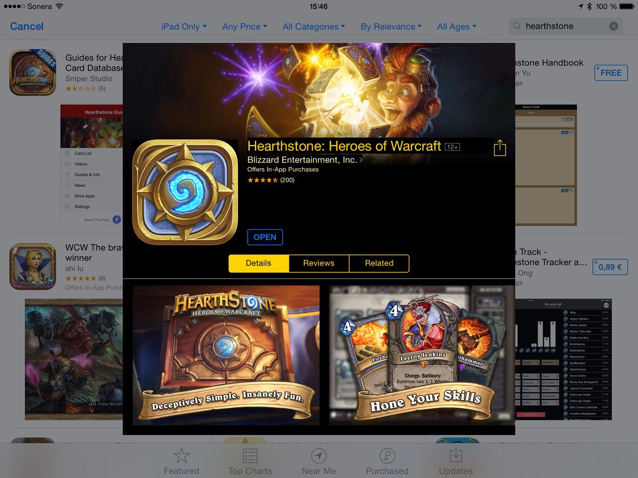 IPhoneBlog de Hearthstone