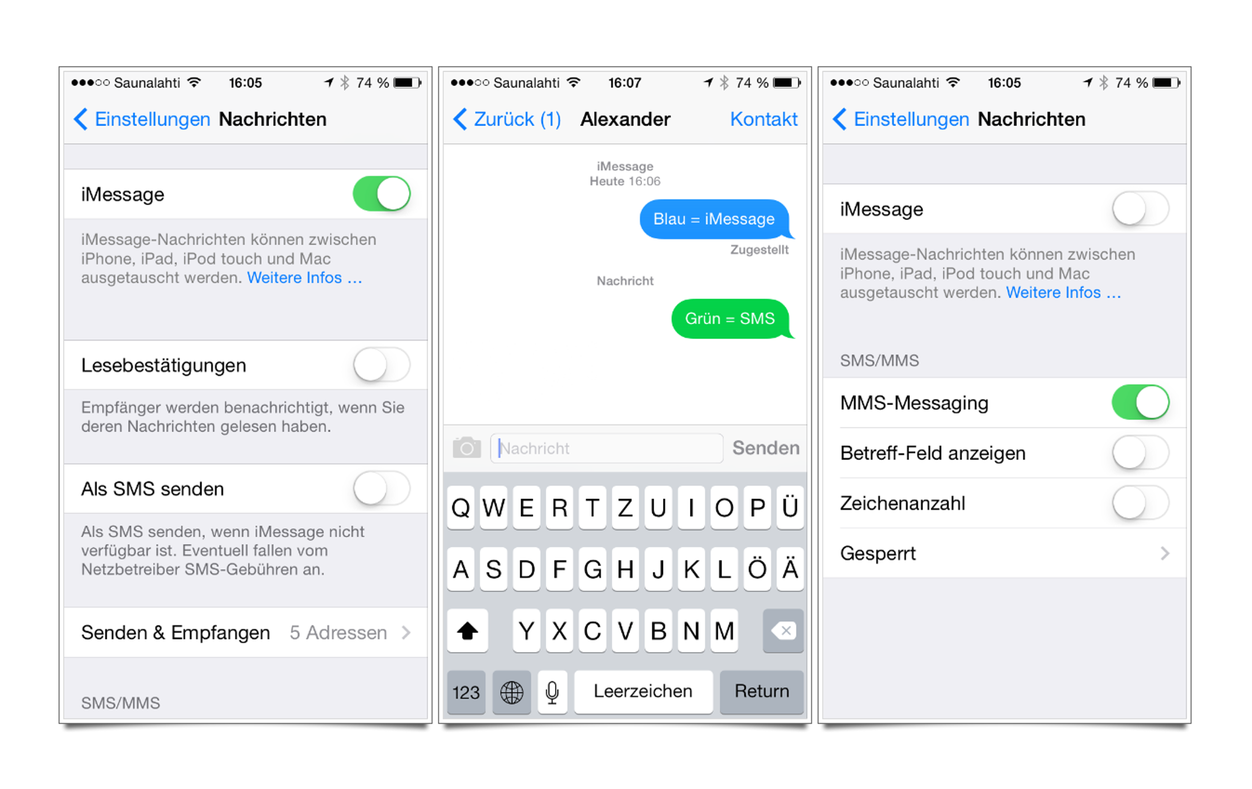 IPhoneBlog de iMessage