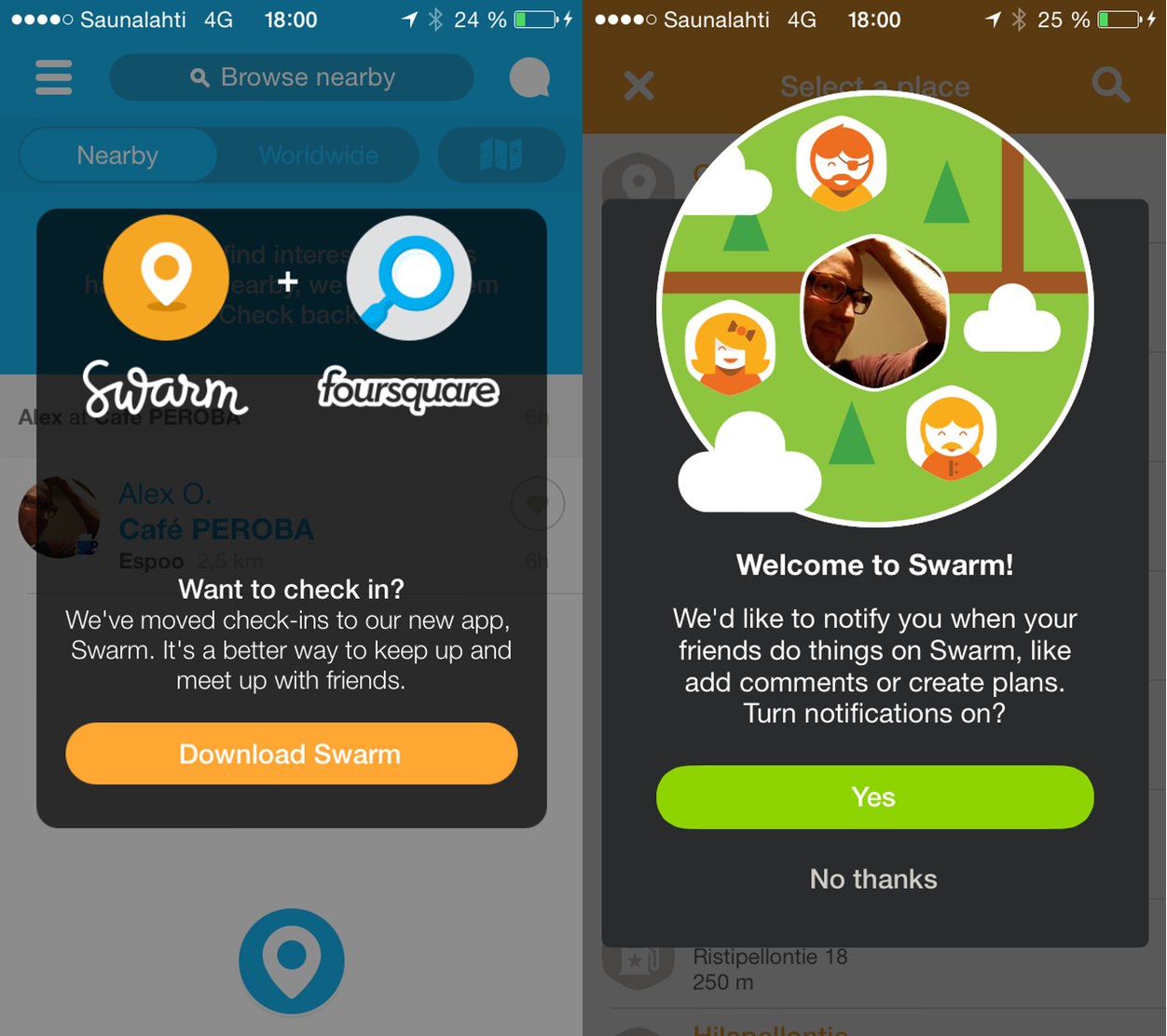 IPhoneBlog de 4sq Swarm