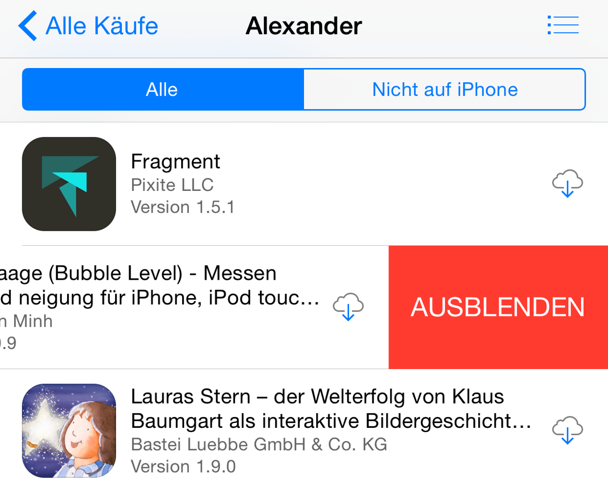 IPhoneBlog de Family Sharing Ausblenden