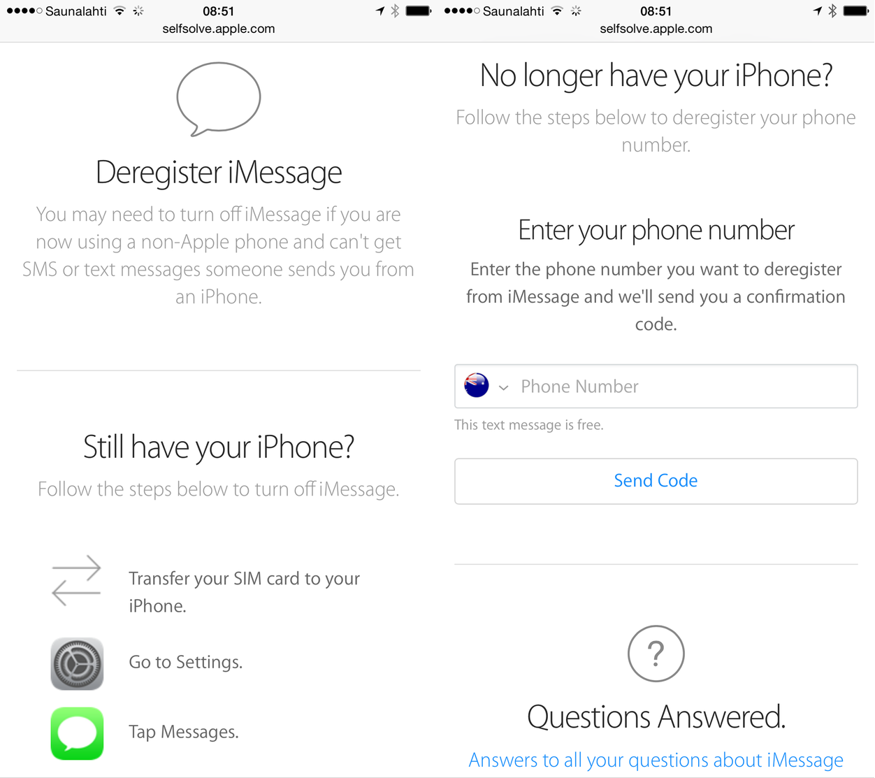 IPhoneBlog de Deregister iMessage