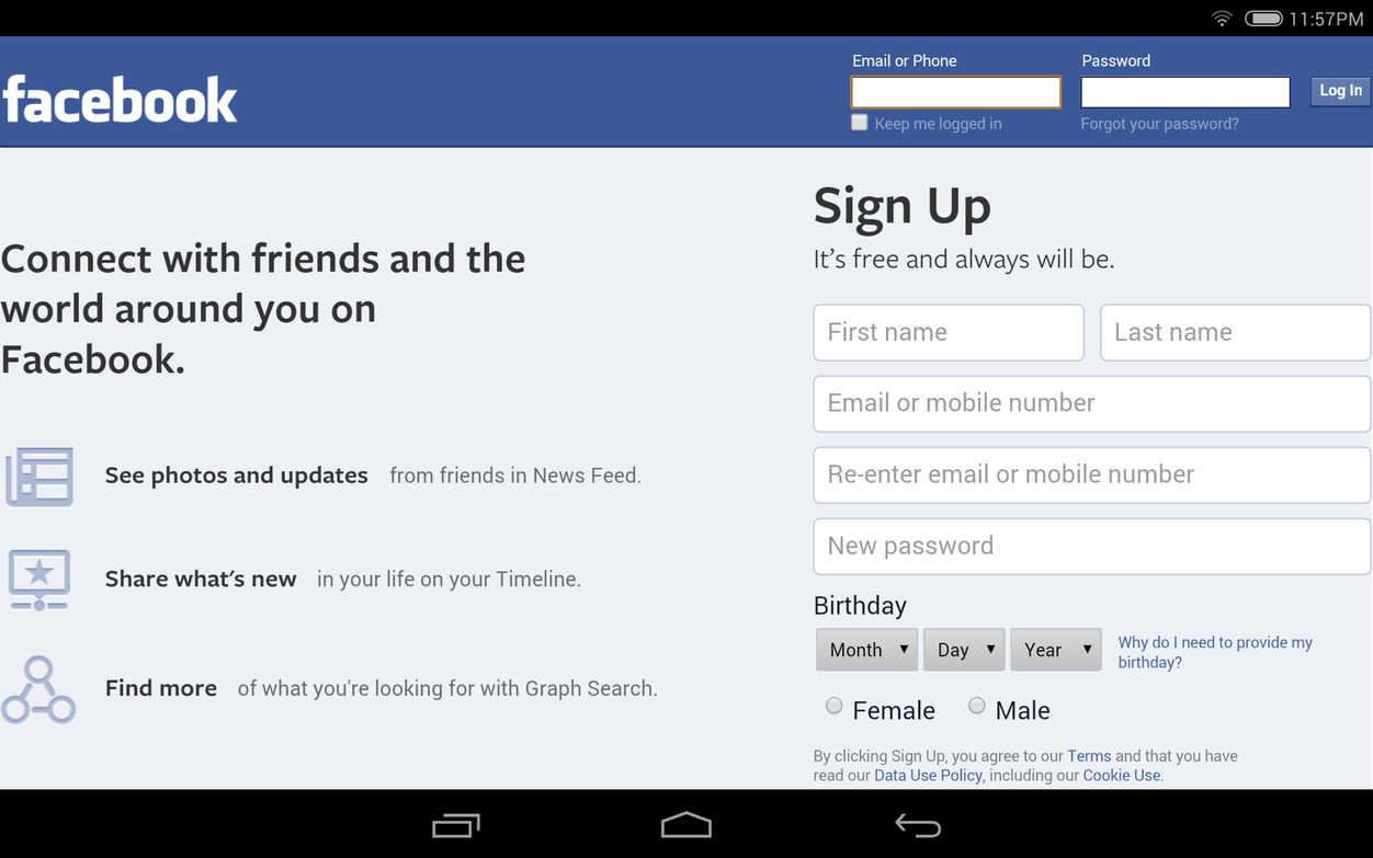 IPhoneBlog de Facebook Android