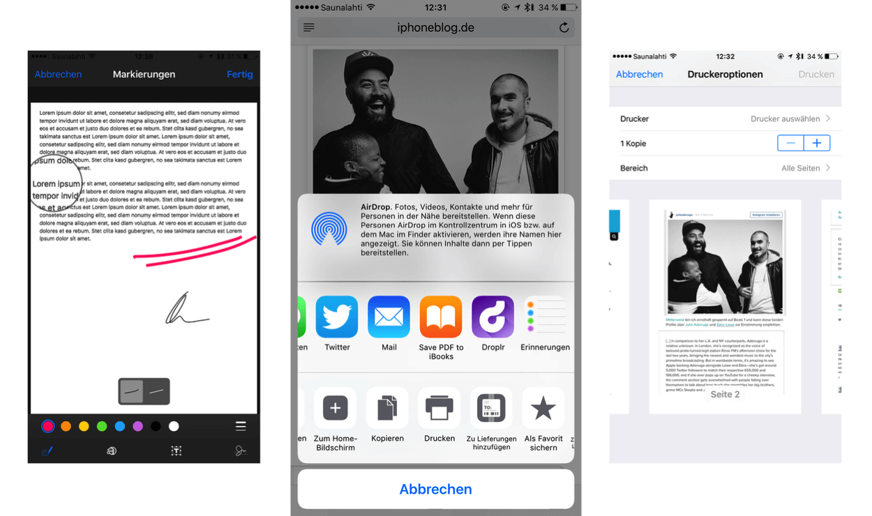 IPhoneBlog de Save2PDF