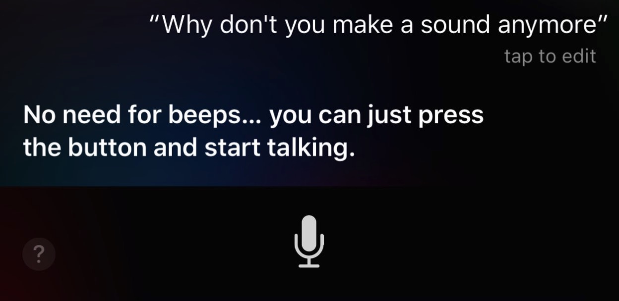 IPhoneBlog de Siri No beep