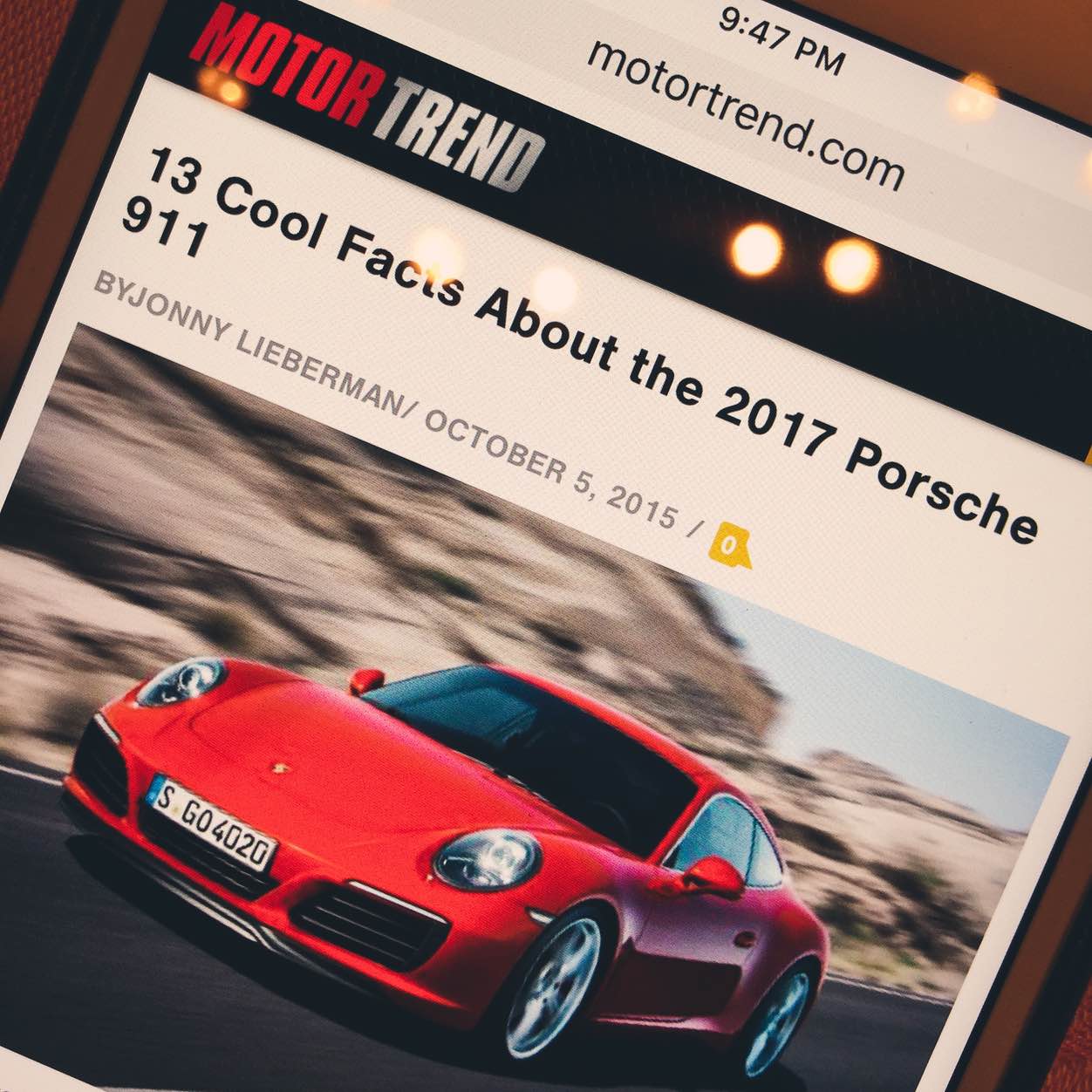 IPhoneBlog de Porsche