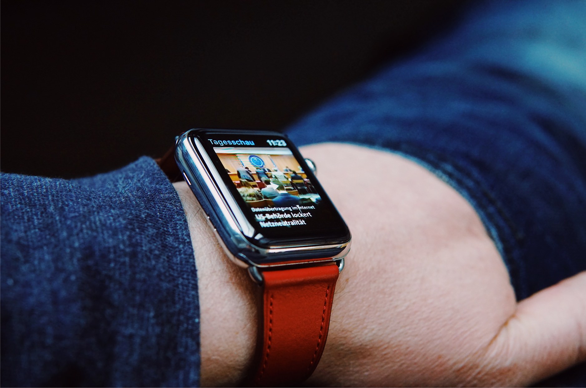 ?Die tagesschau-App auf der Apple Watch?