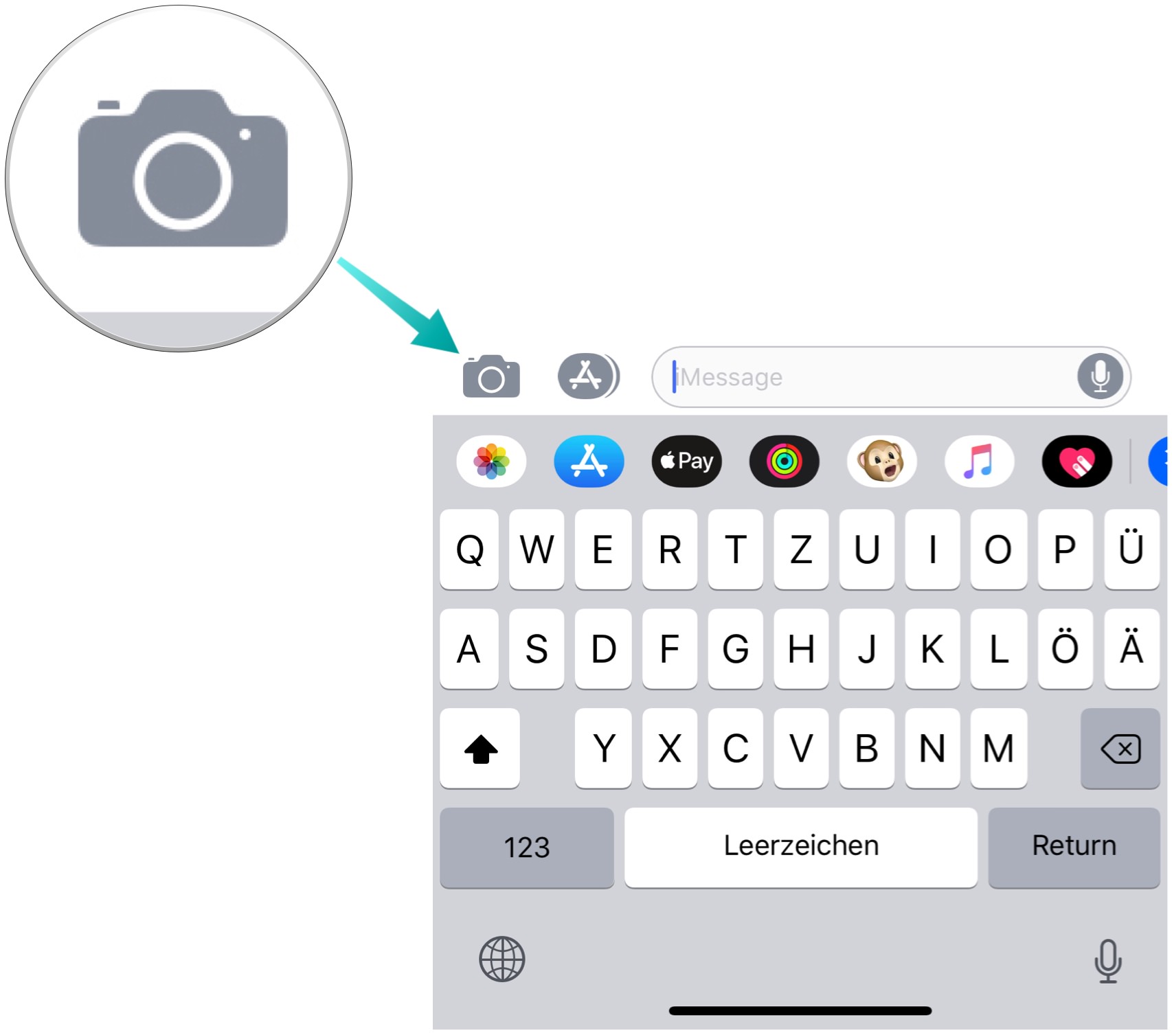 iOS 12 speichert automatisch alle Fotos in eurer Fotobibliothek, die ihr über die iMessage-Kamera knipst