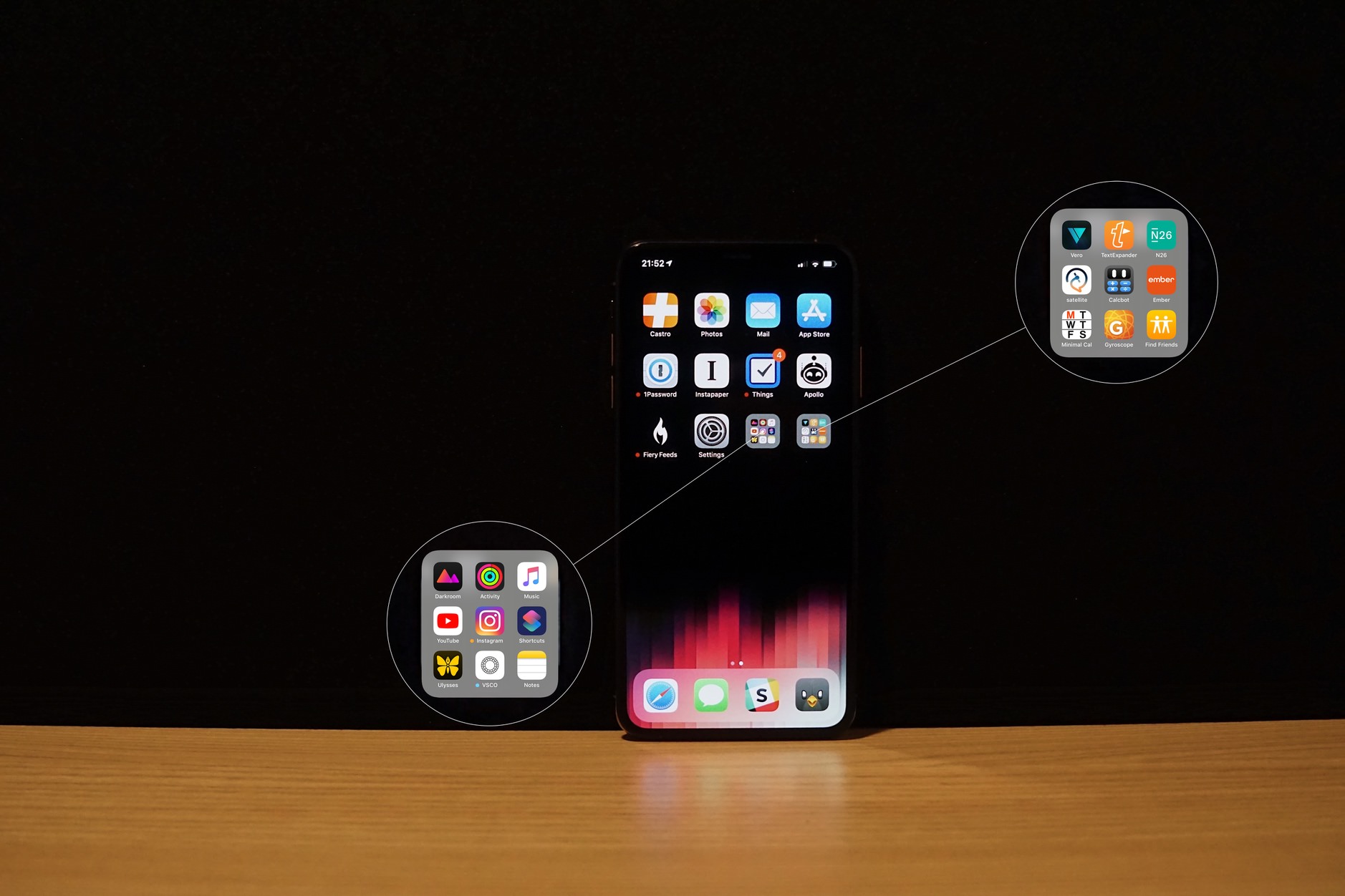 Homescreens: Januar 2019 (iPhone XS Max + 12,9? iPad Pro + Apple Watch)