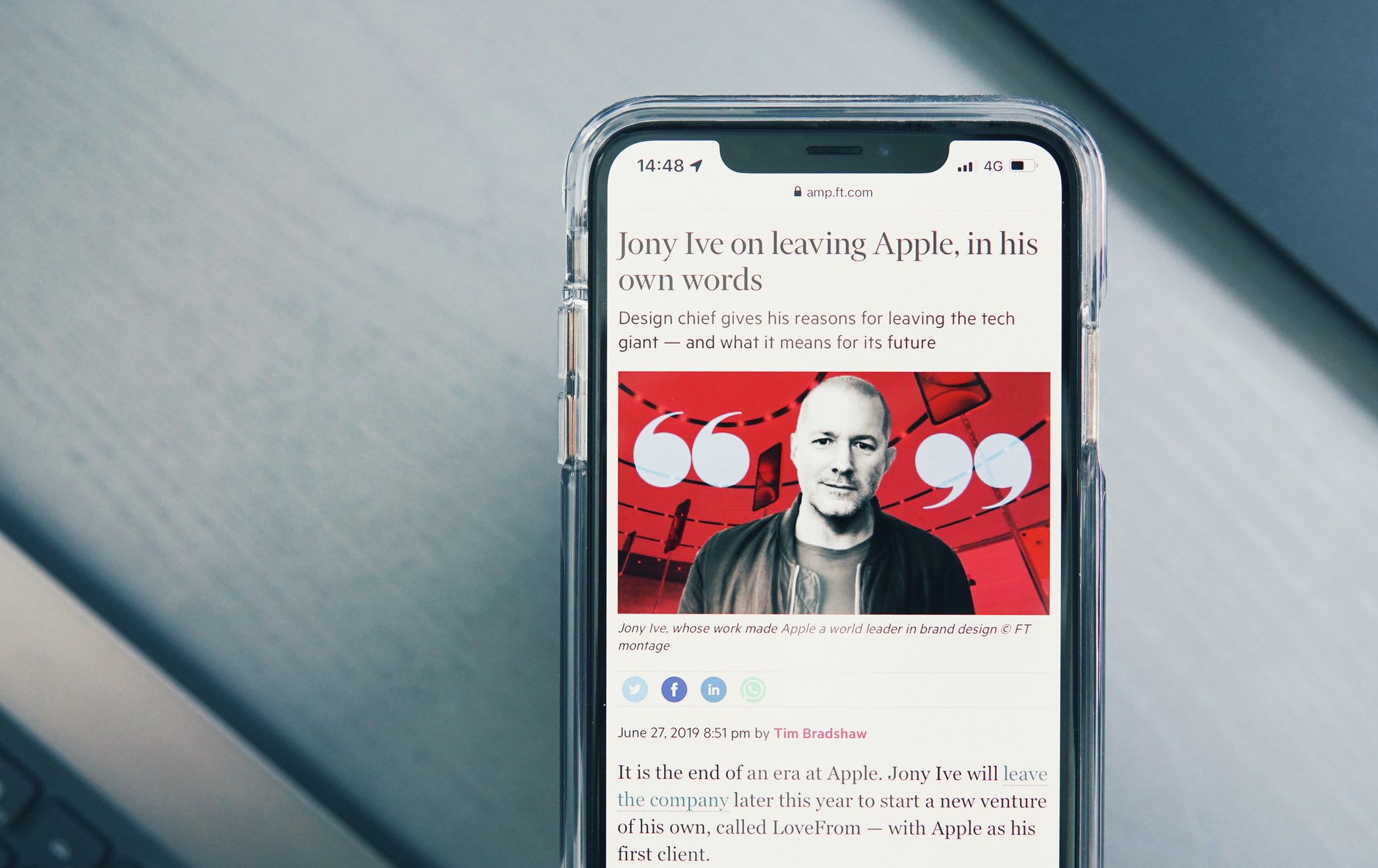 Jony Ive verlässt Apple