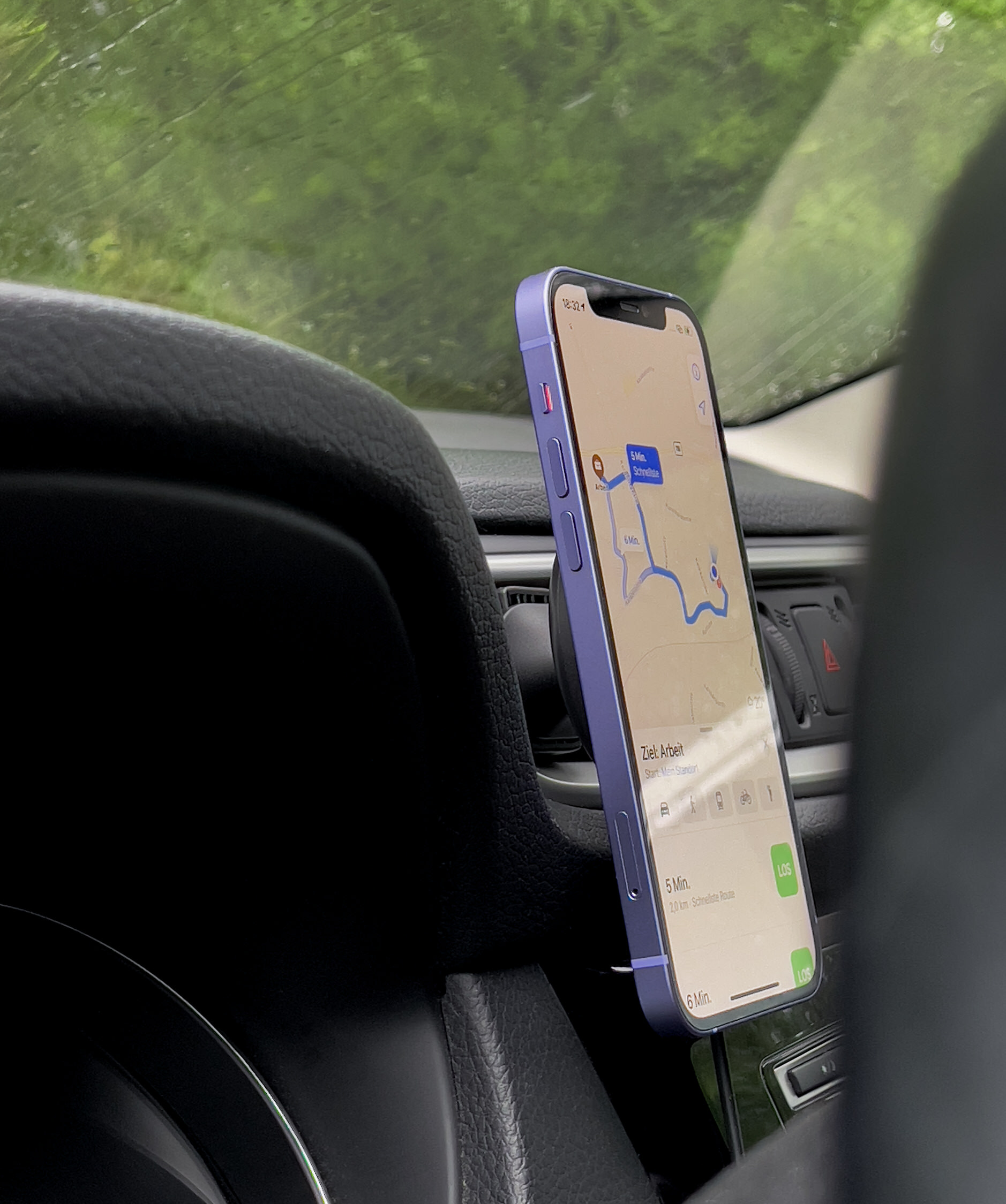 MagSafe-Zubehör fürs Auto: die Snap+ kabellose Lüftungshalterung von Mophie  –