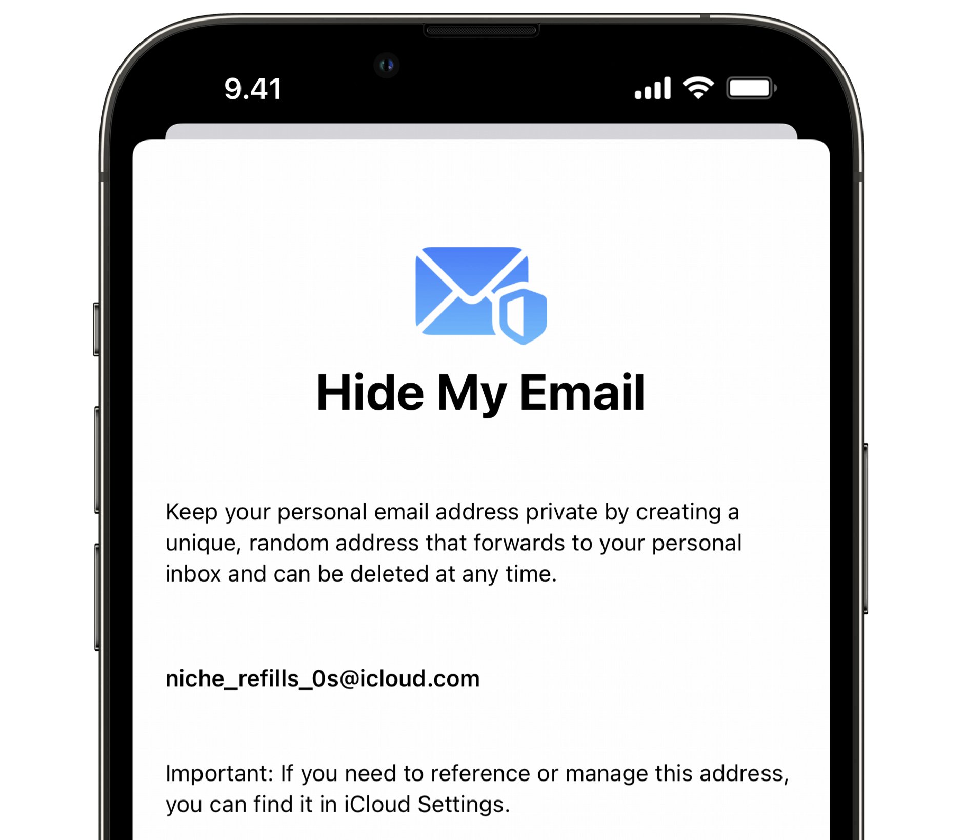 An Ode to Apple's Hide My Email