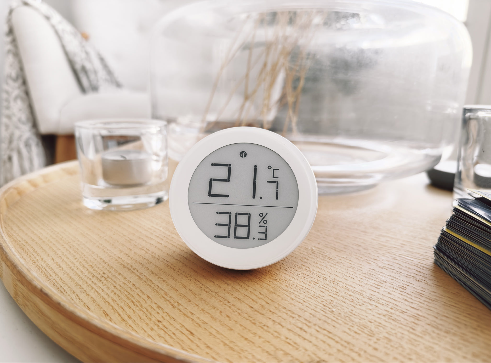 Qingping-Thermometer: HomeKit-Sensor mit Thread angeschaut